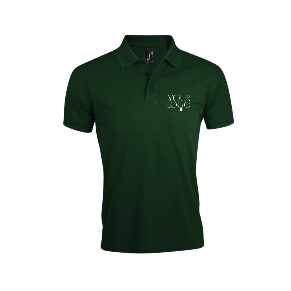Prime Poly/Cotton Piqué Polo Shirt