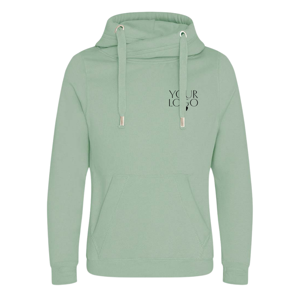 AWDis Cross Neck Hoodie