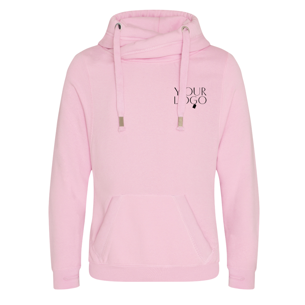 AWDis Cross Neck Hoodie