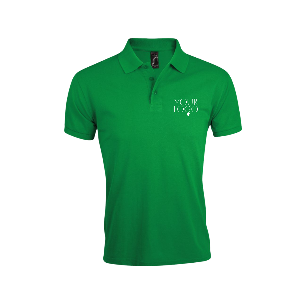 Prime Poly/Cotton Piqué Polo Shirt