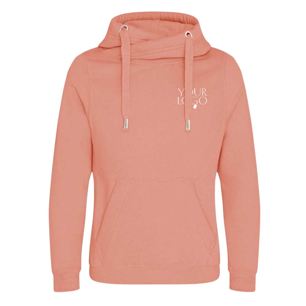 AWDis Cross Neck Hoodie