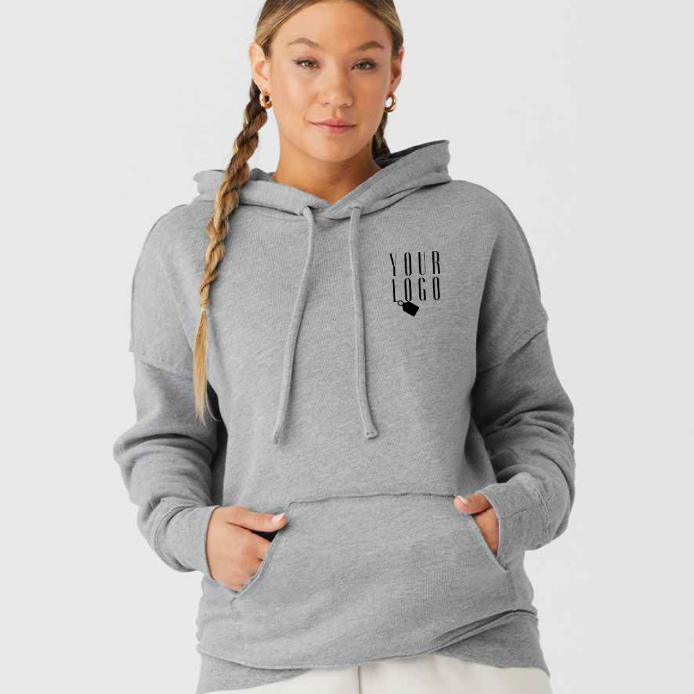 BC Unisex Raw Seam Hoodie - BE132