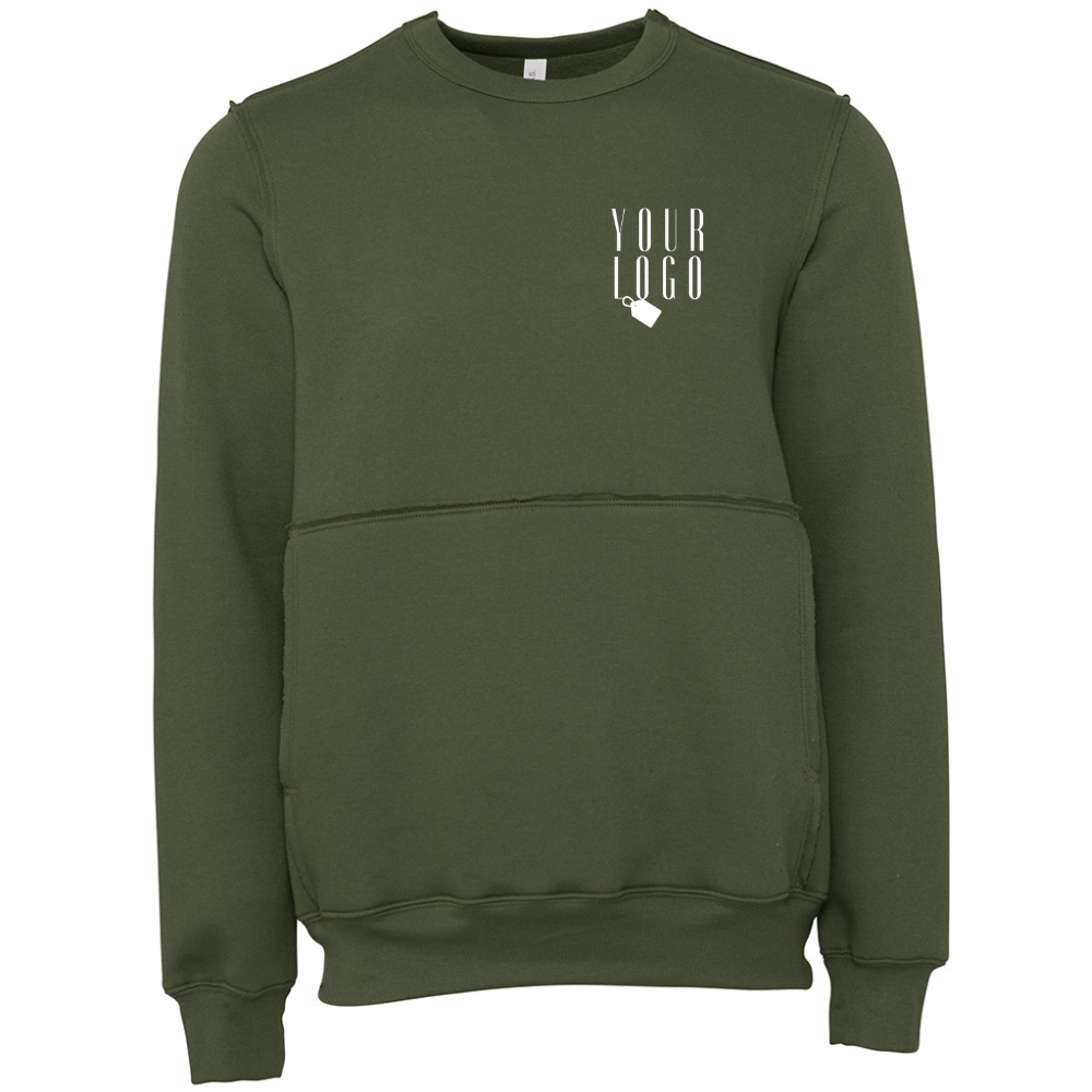 BC Unisex Raw Seam Sweatshirt - BE133