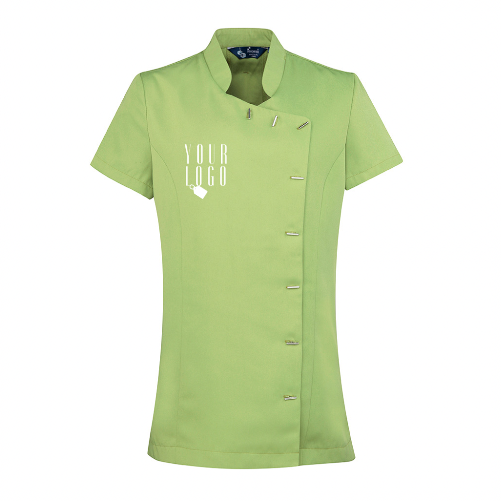 Stylish and personalised tunic for beauty salon professionals