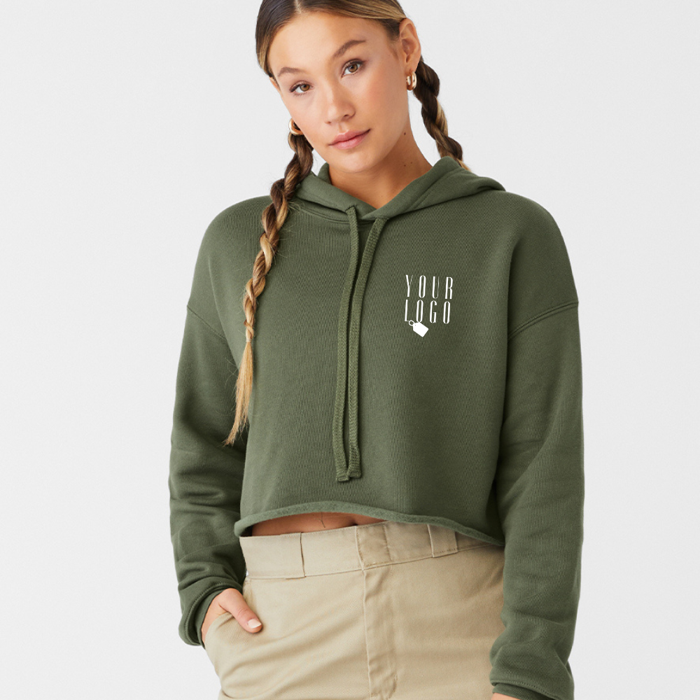 BC Knitted Crop Hoodie - BE220