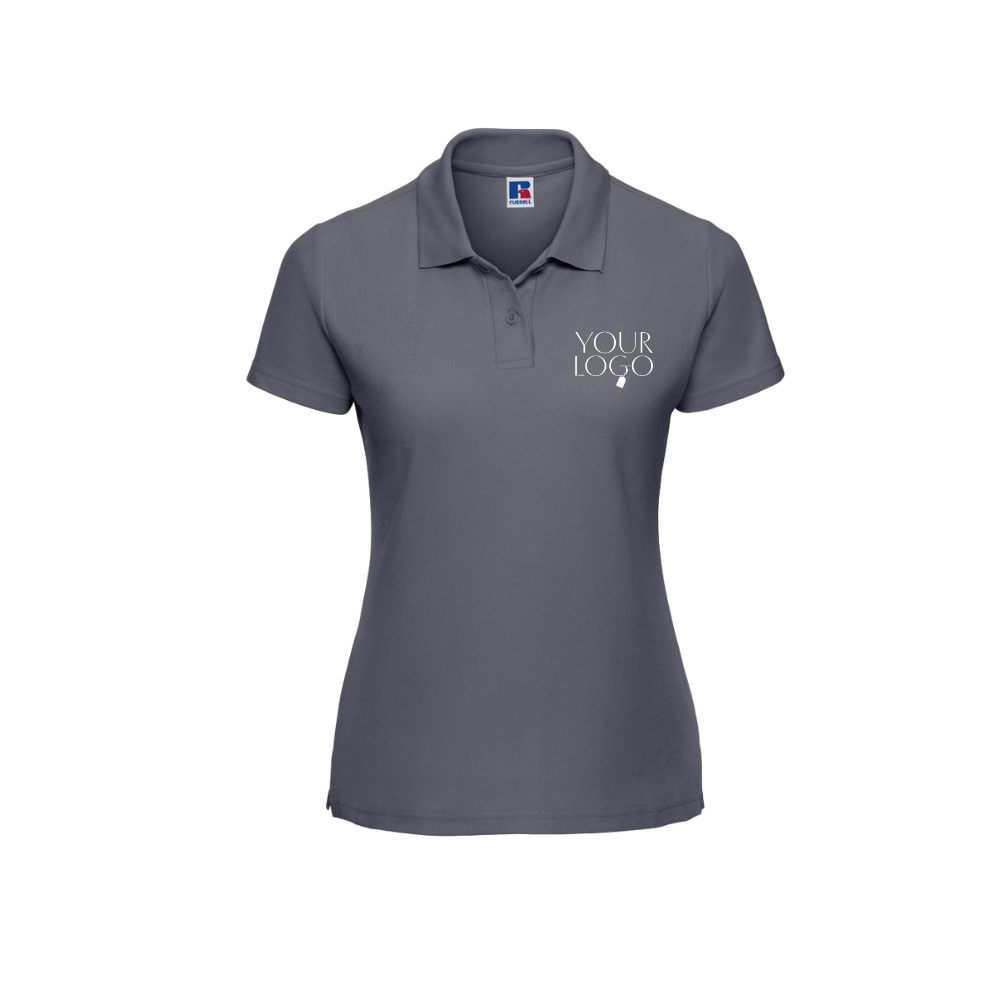 Ladies Athletic Poly/Cotton Piqué Polo Shirt
