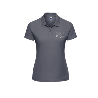 Ladies Athletic Poly/Cotton Piqué Polo Shirt