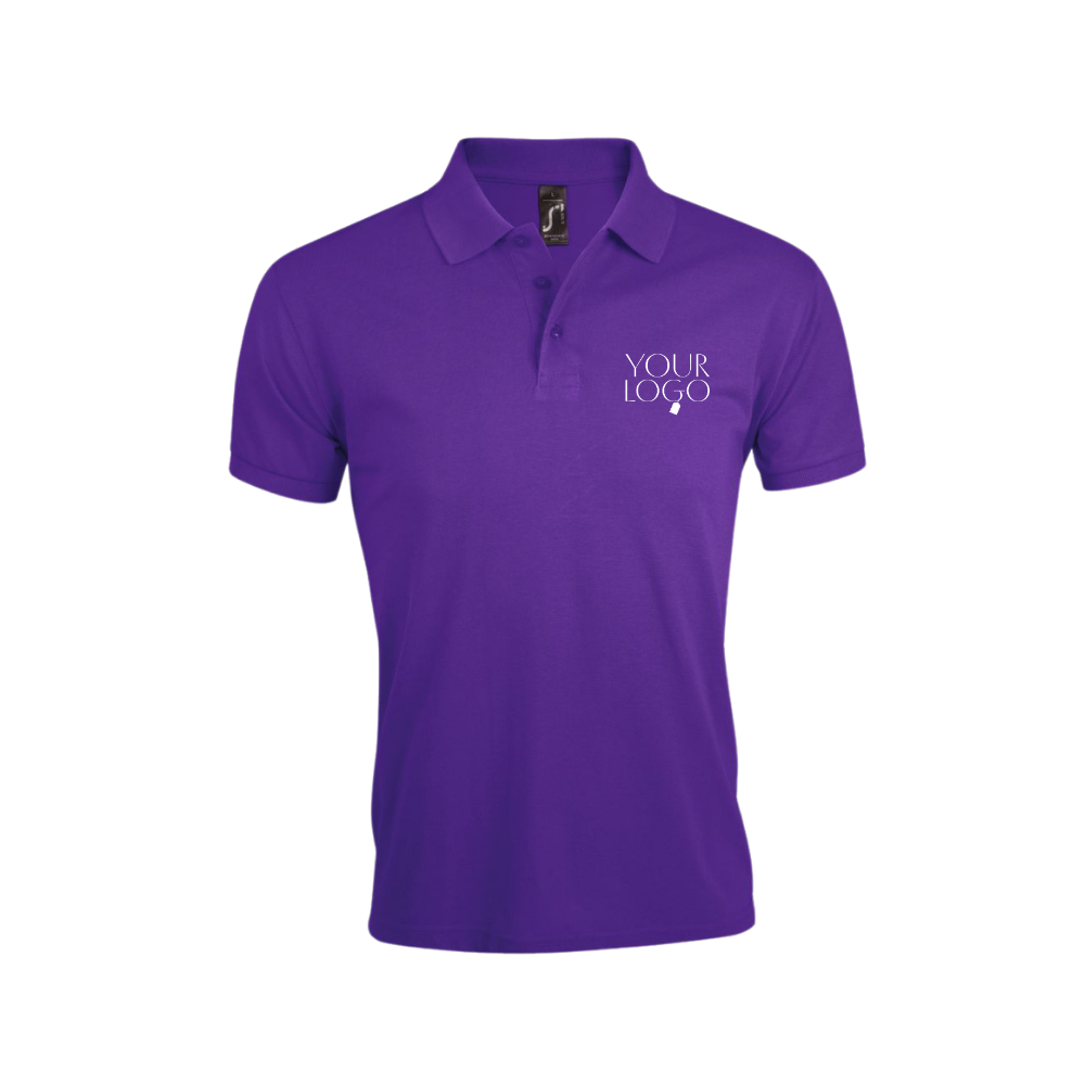 Prime Poly/Cotton Piqué Polo Shirt