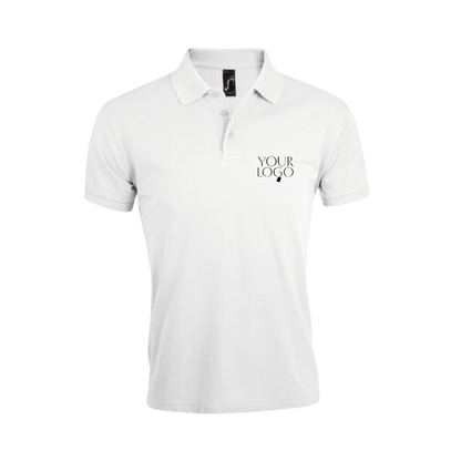 Prime Poly/Cotton Piqué Polo Shirt