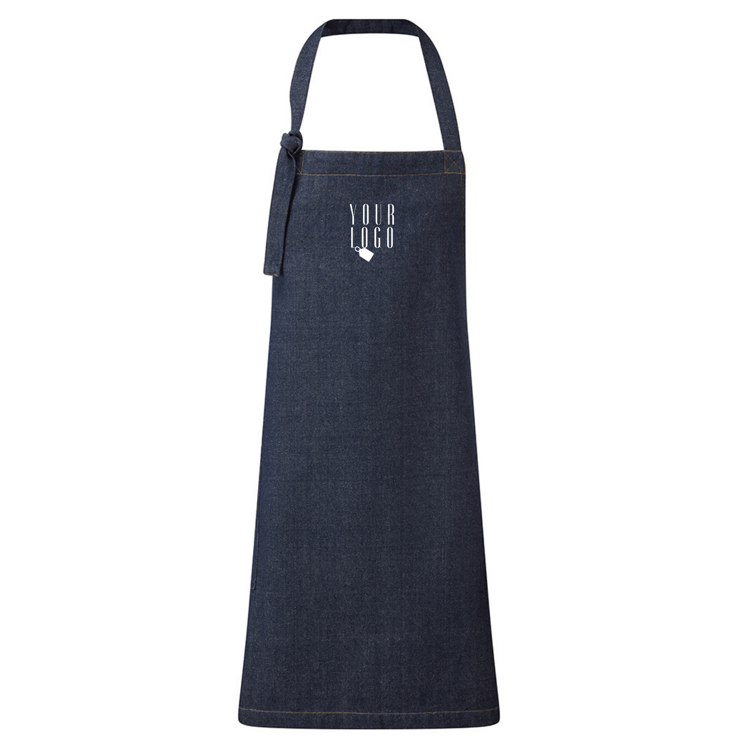 Customised uniform apron with personalised design and branding