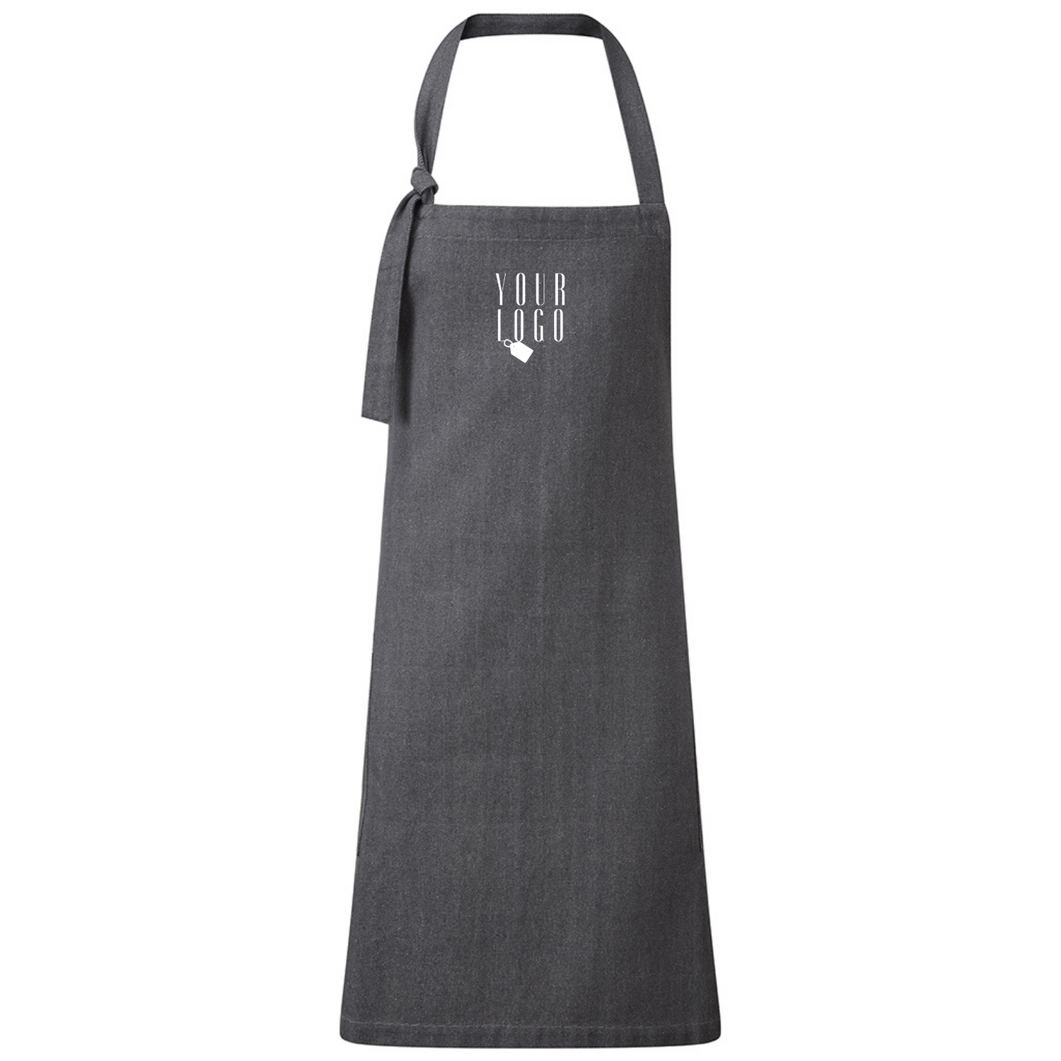 Customised uniform apron with personalised design and branding