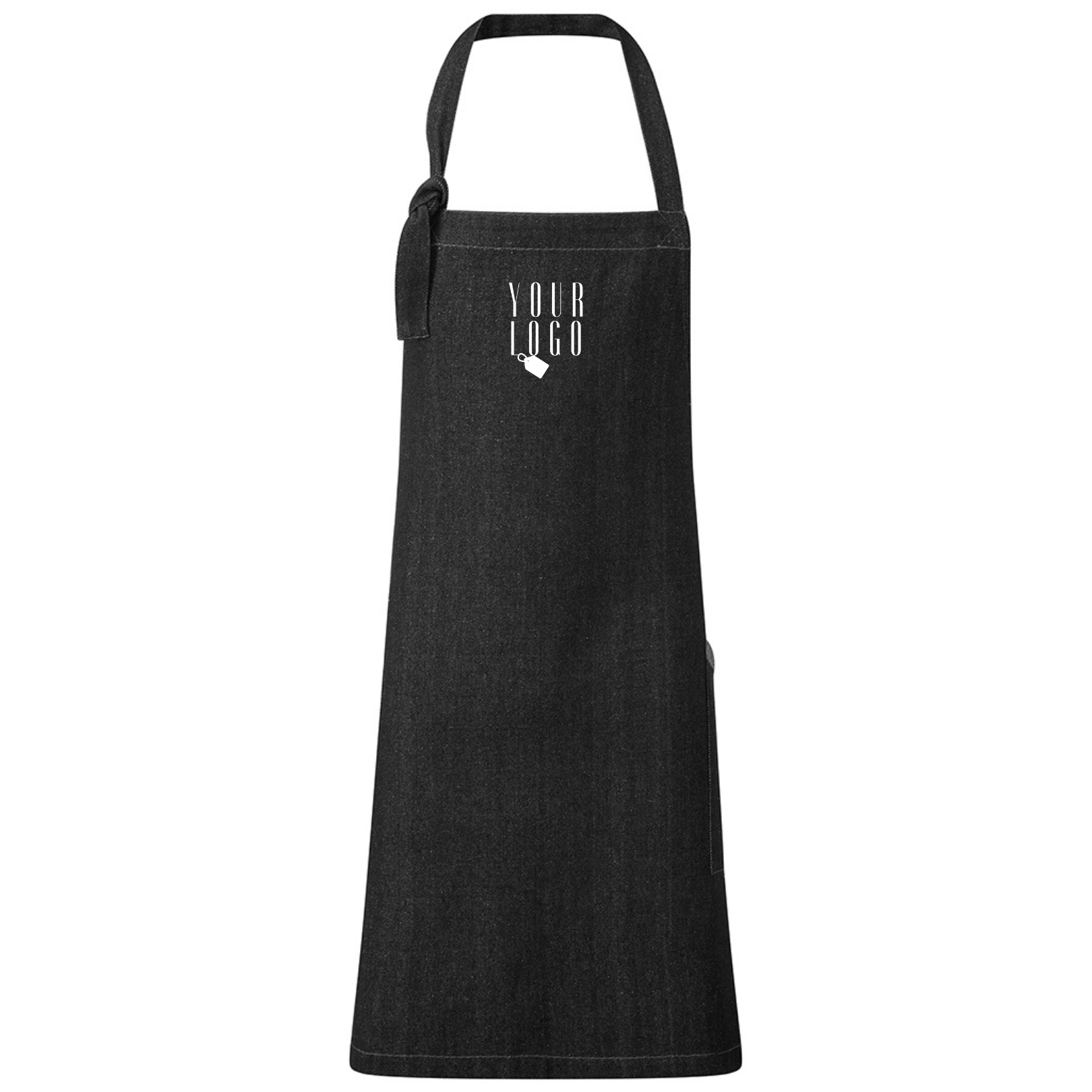 Customised uniform apron with personalised design and branding