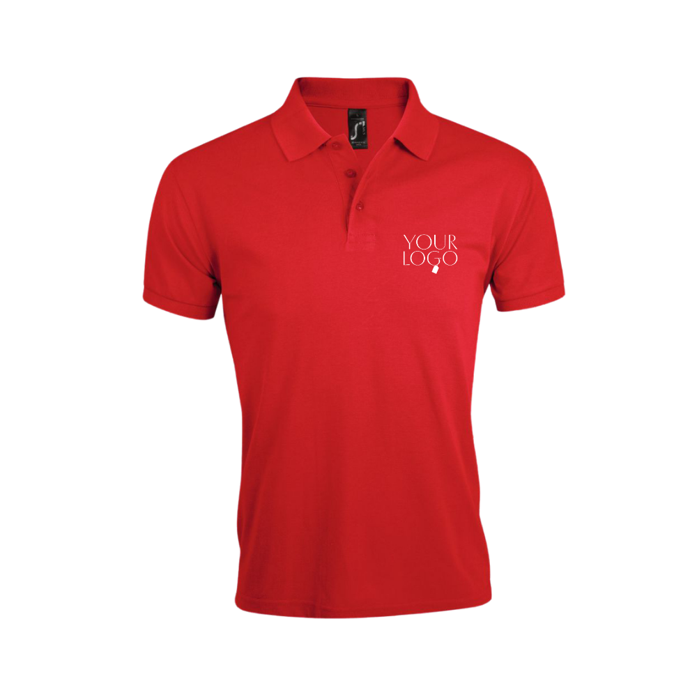 Prime Poly/Cotton Piqué Polo Shirt