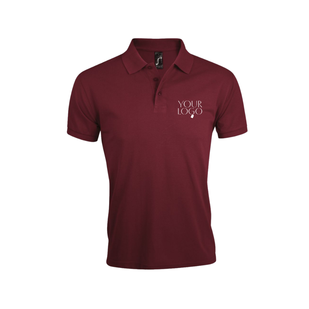 Prime Poly/Cotton Piqué Polo Shirt
