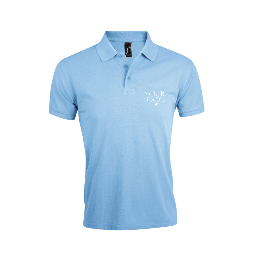 Prime Poly/Cotton Piqué Polo Shirt