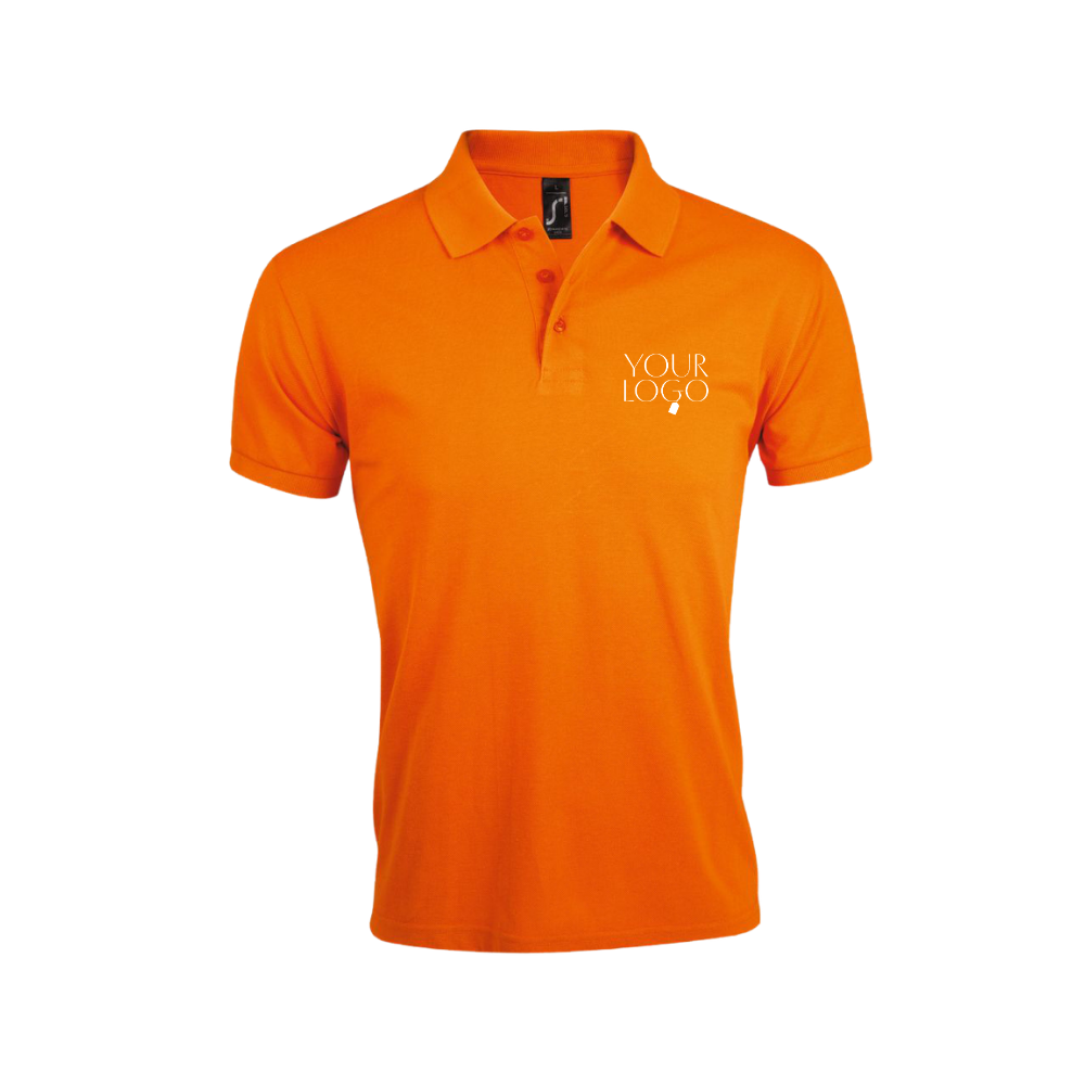 Prime Poly/Cotton Piqué Polo Shirt