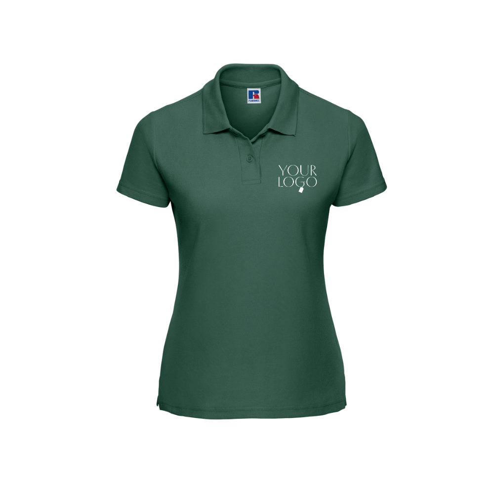 Ladies Athletic Poly/Cotton Piqué Polo Shirt