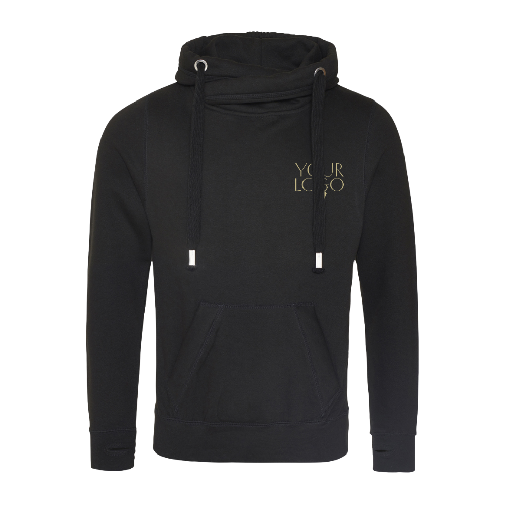 AWDis Cross Neck Hoodie