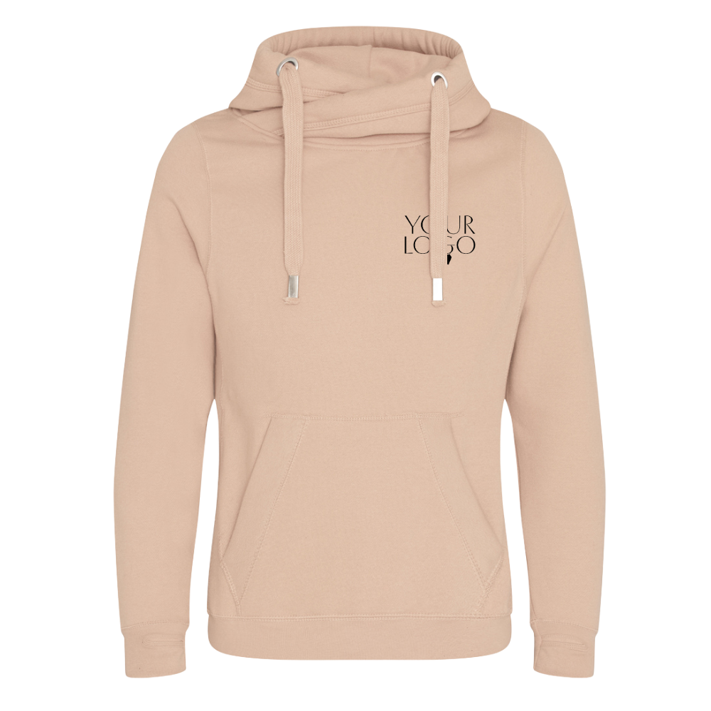 AWDis Cross Neck Hoodie