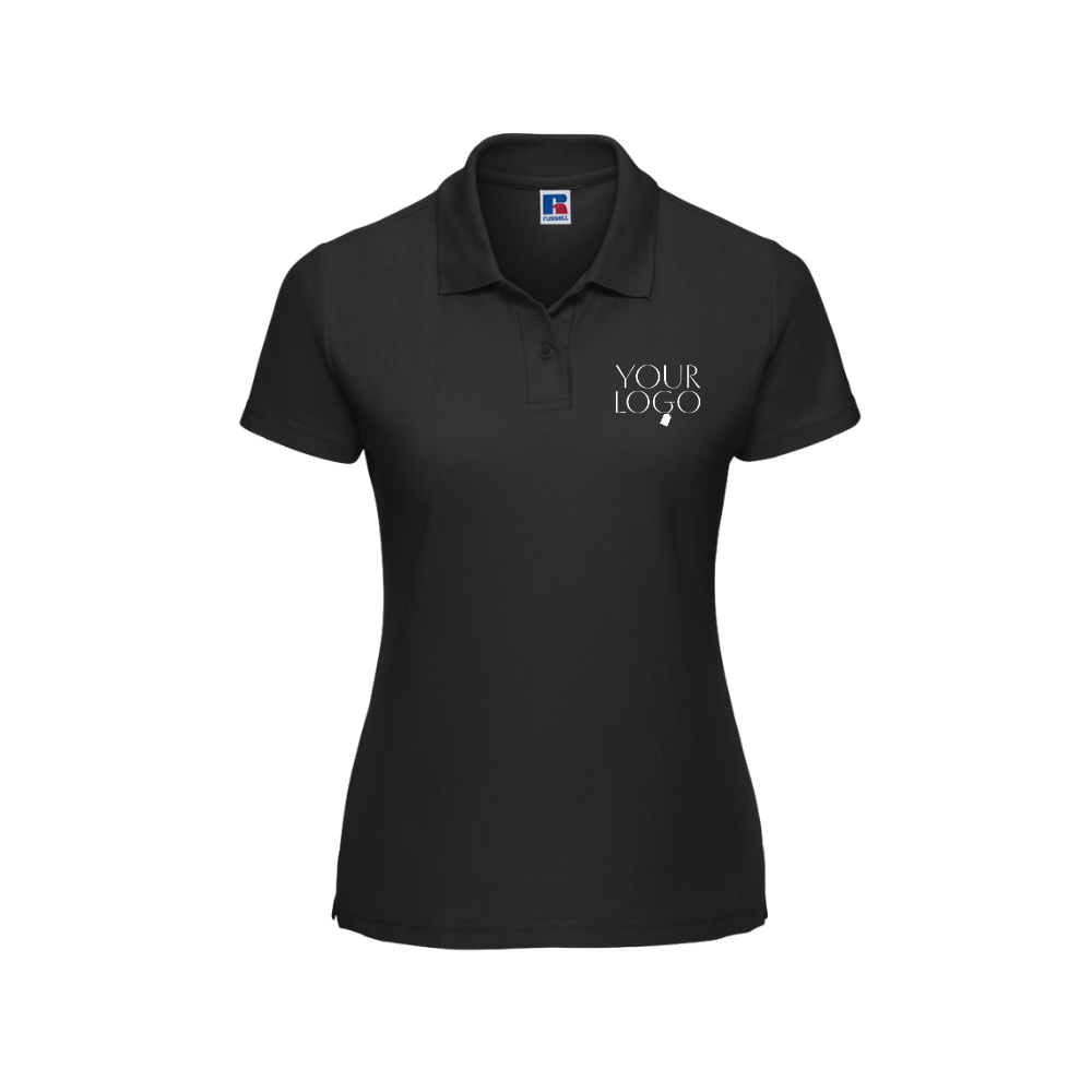 Ladies Athletic Poly/Cotton Piqué Polo Shirt