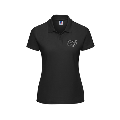 Ladies Athletic Poly/Cotton Piqué Polo Shirt