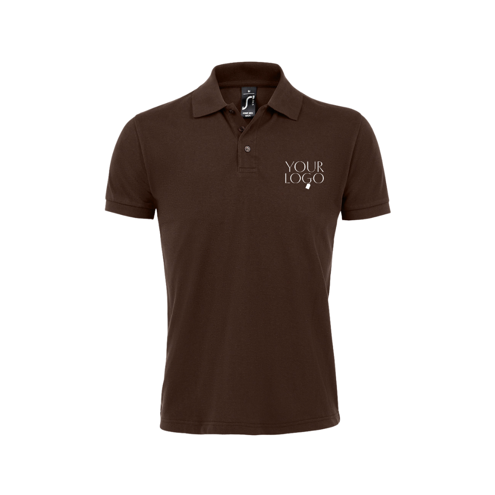 Prime Poly/Cotton Piqué Polo Shirt