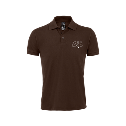 Prime Poly/Cotton Piqué Polo Shirt