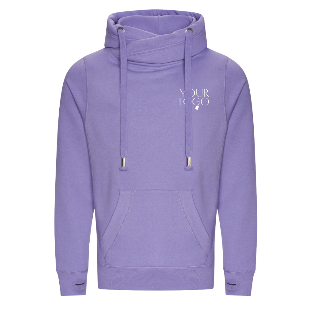 AWDis Cross Neck Hoodie