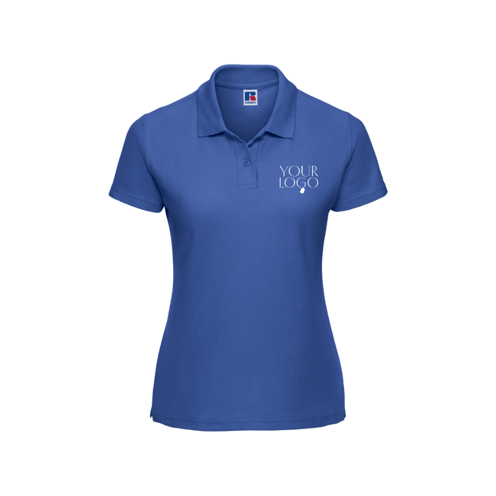 Ladies Athletic Poly/Cotton Piqué Polo Shirt