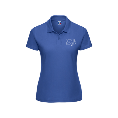 Ladies Athletic Poly/Cotton Piqué Polo Shirt