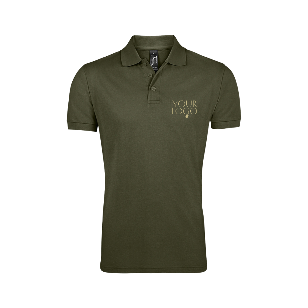 Prime Poly/Cotton Piqué Polo Shirt