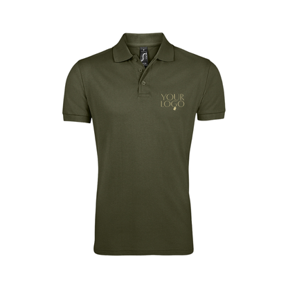 Prime Poly/Cotton Piqué Polo Shirt