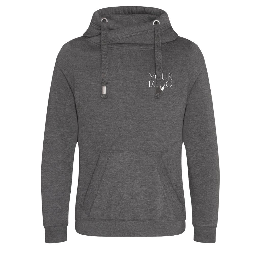 AWDis Cross Neck Hoodie