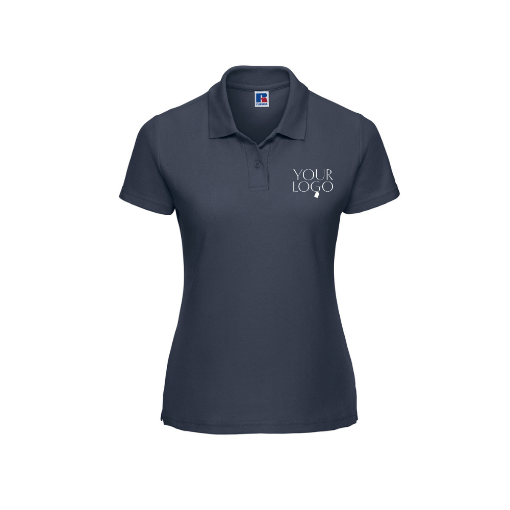 Ladies Athletic Poly/Cotton Piqué Polo Shirt