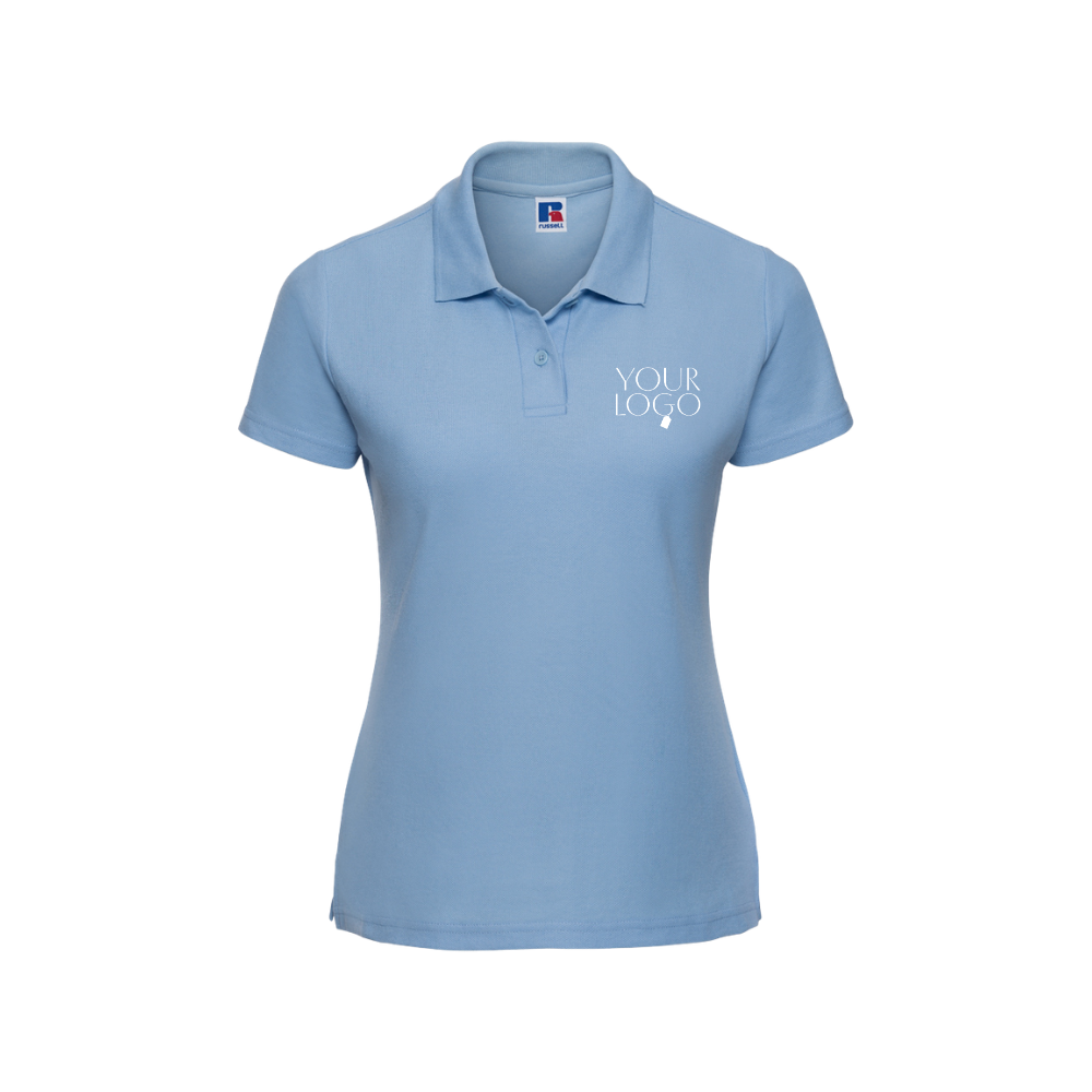 Ladies Athletic Poly/Cotton Piqué Polo Shirt