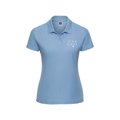 Ladies Athletic Poly/Cotton Piqué Polo Shirt