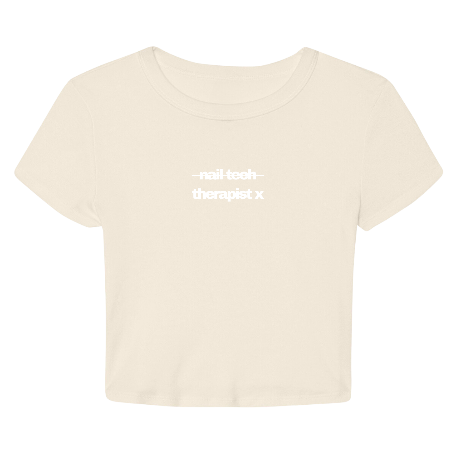 Nail Tech Therapist Baby Tee