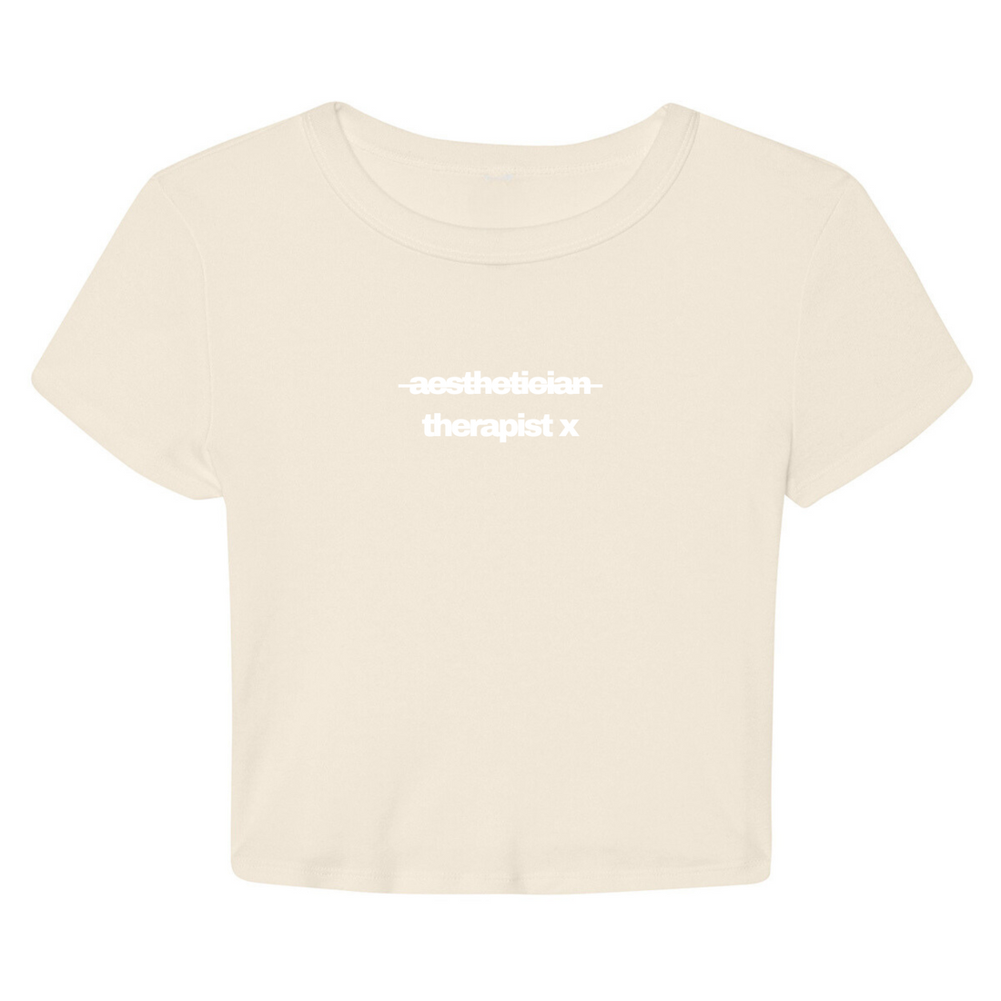 Aesthetician Therapist Baby Tee