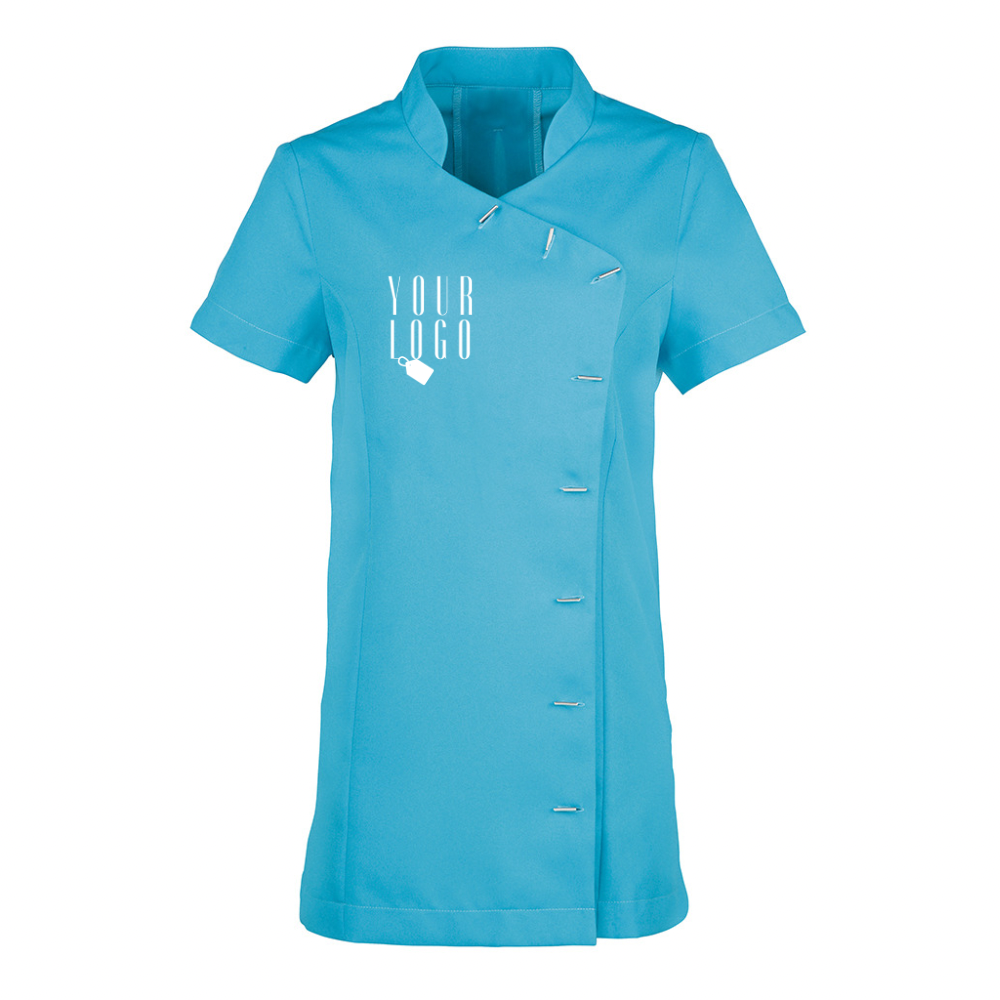 Stylish and personalised tunic for beauty salon professionals