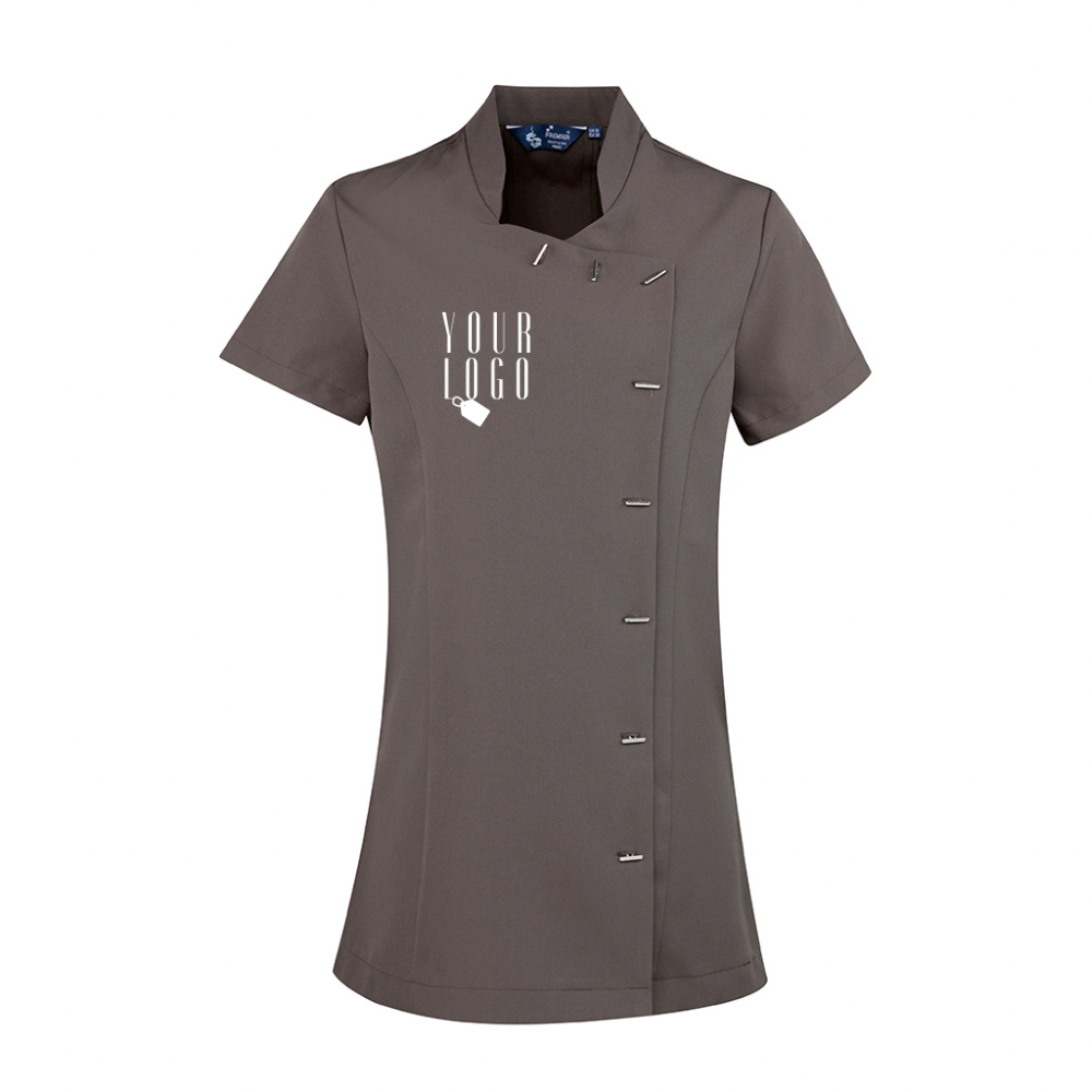 Stylish and personalised tunic for beauty salon professionals