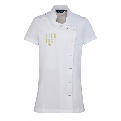 Stylish and personalised tunic for beauty salon professionals