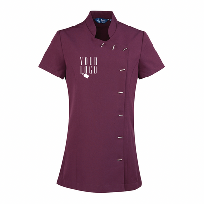 Stylish and personalised tunic for beauty salon professionals