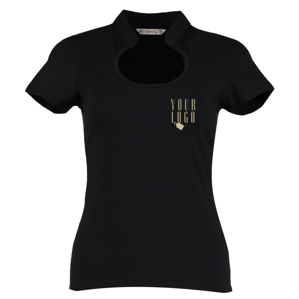 Customised salon workwear with personalised design and branding