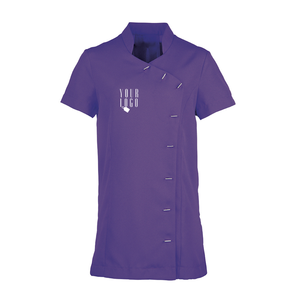 Stylish and personalised tunic for beauty salon professionals