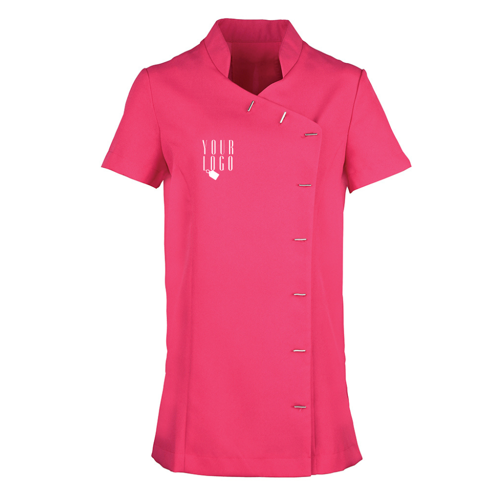 Stylish and personalised tunic for beauty salon professionals