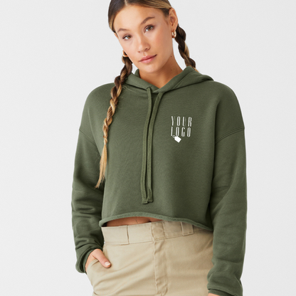 BC Knitted Crop Hoodie