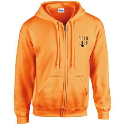 Gildan Unisex Zip Up Hoodie