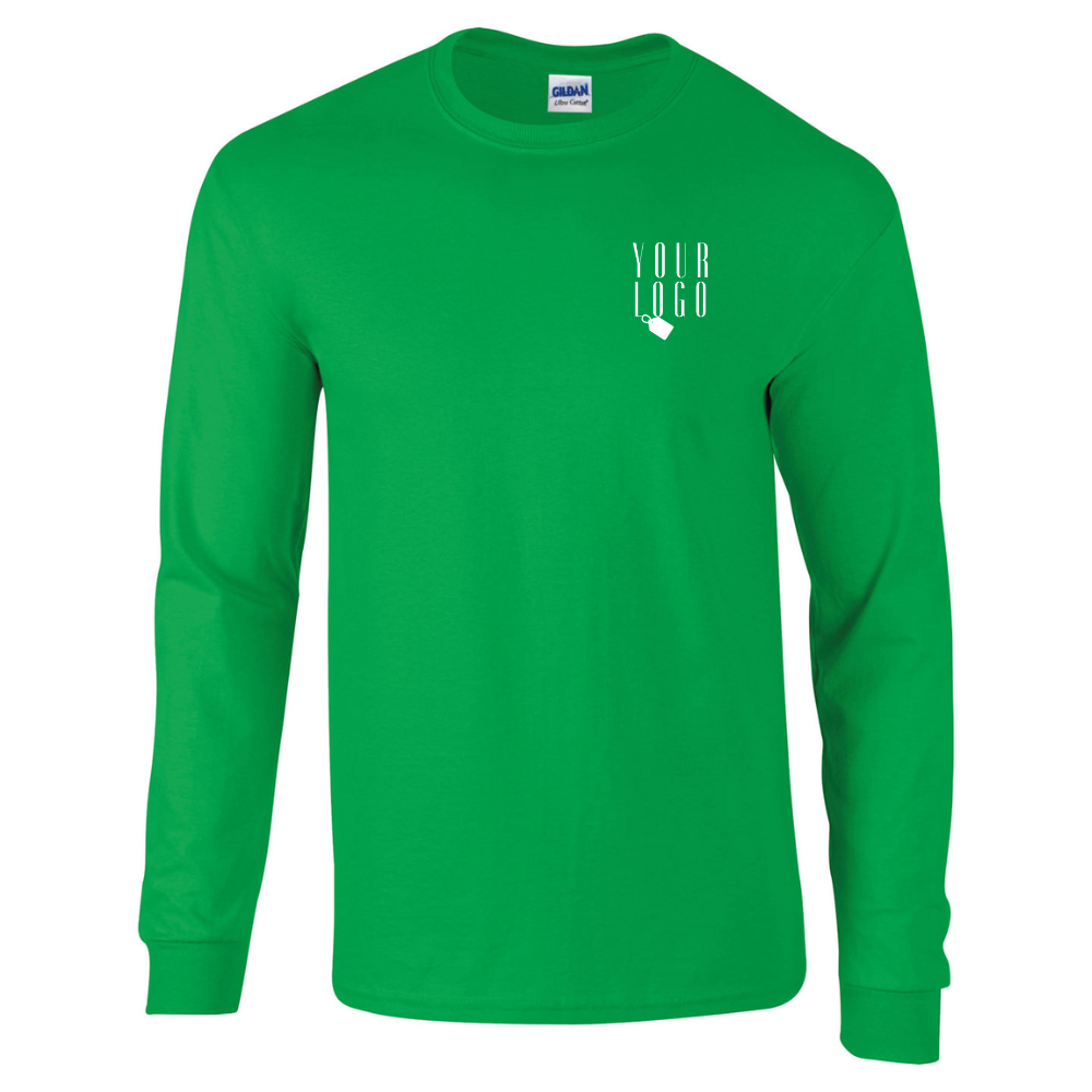 Gildan Unisex Long Sleeve T-shirt With Cuffs