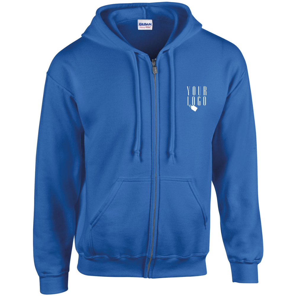 Gildan Unisex Zip Up Hoodie