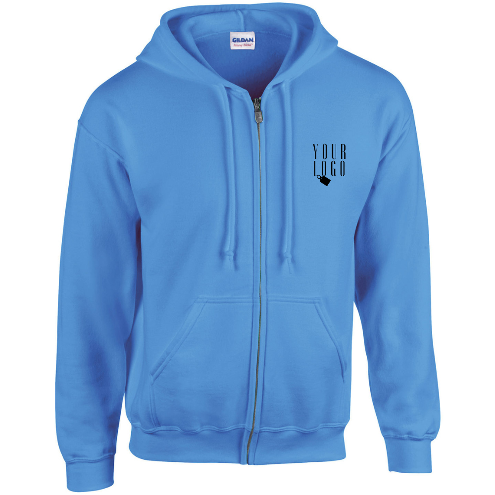 Gildan Unisex Zip Up Hoodie